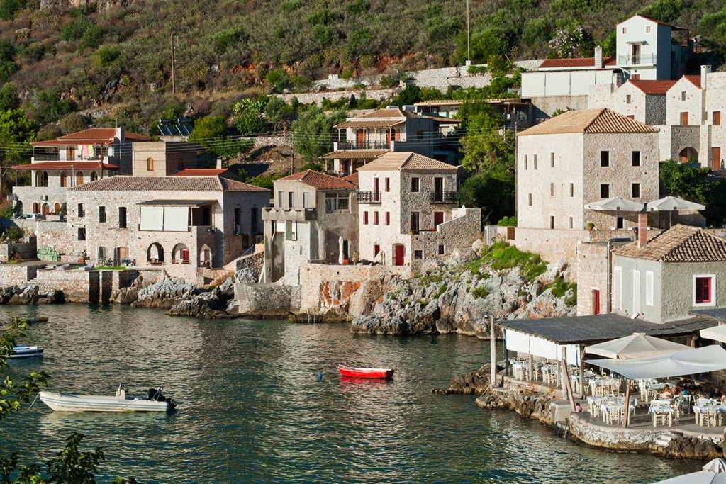 Limeni, Peloponnese. Image source: GNTO / Y. Skoulas