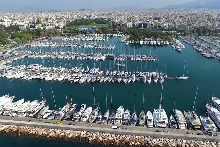 Athens. The Alimos marina.