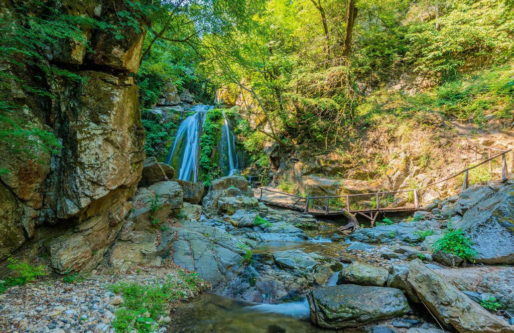 The Varvara Waterfalls, Halkidiki.