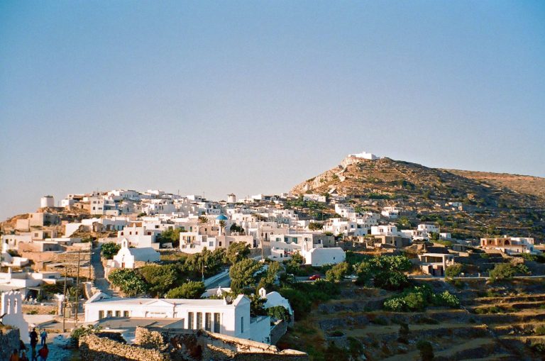 Chora in Sikinos.