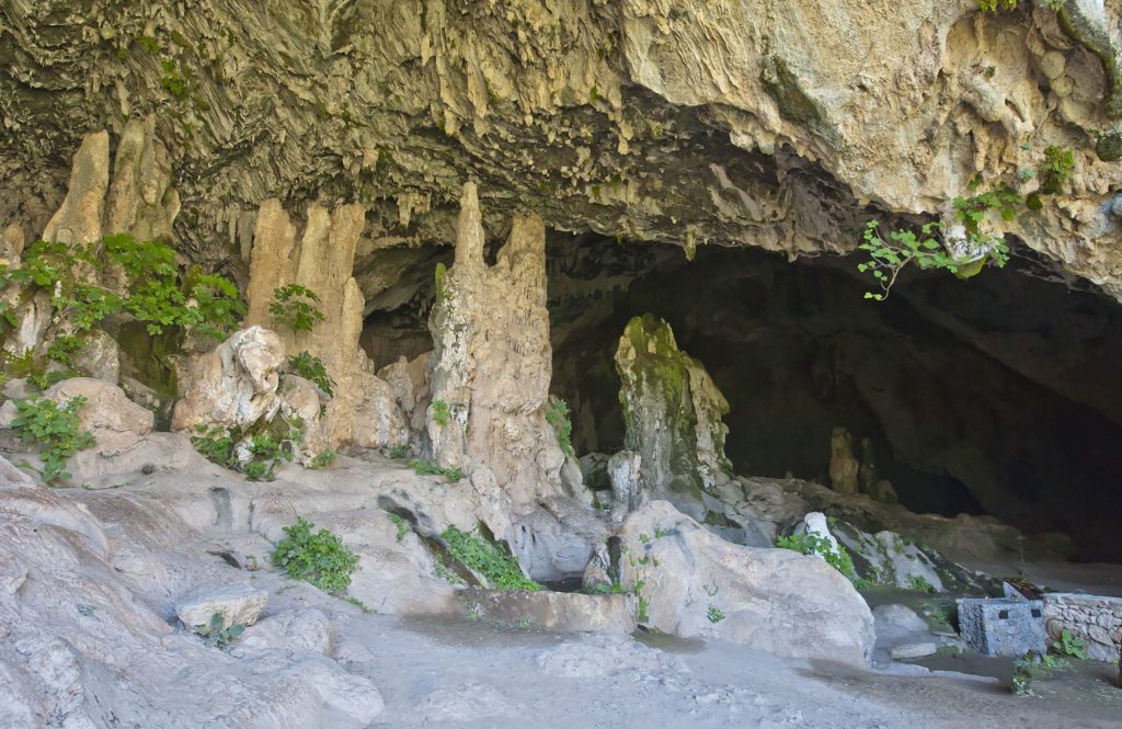 Agia Sofia Cave, Chania area, Crete.