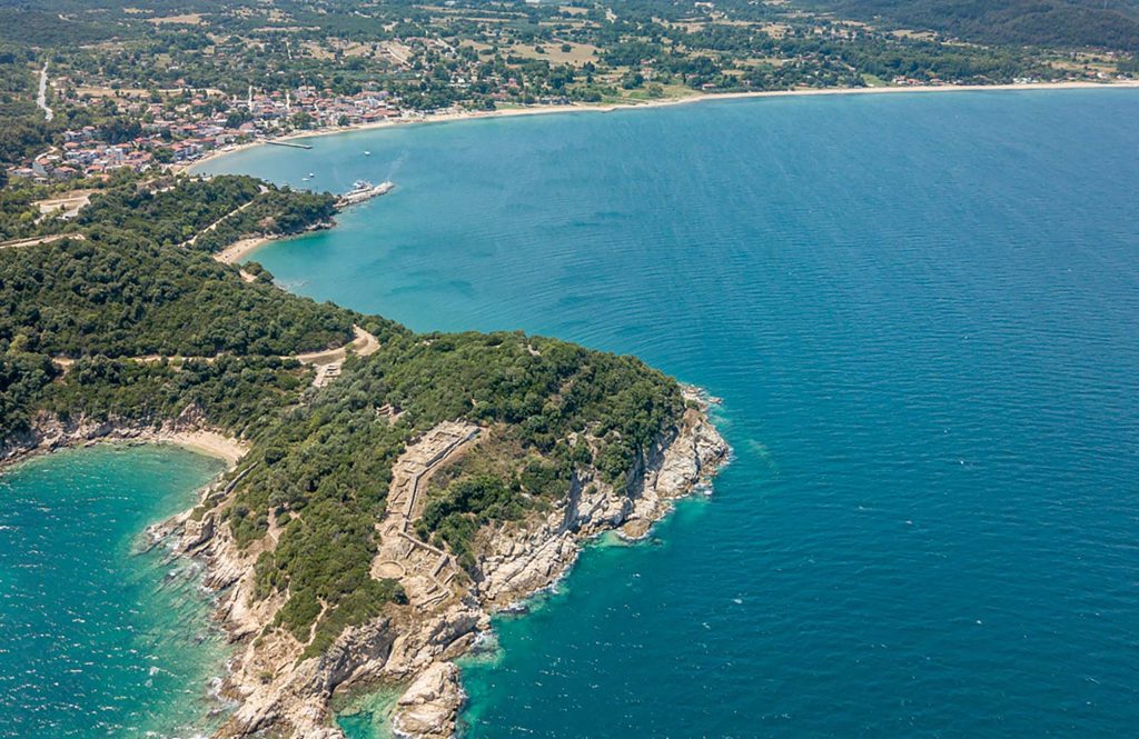 Ancient Stageira, city where Aristotle was born, Halkidiki.