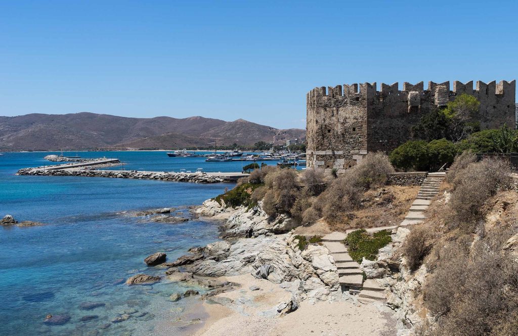 Bourtzi Castle in Karystos, Evia.