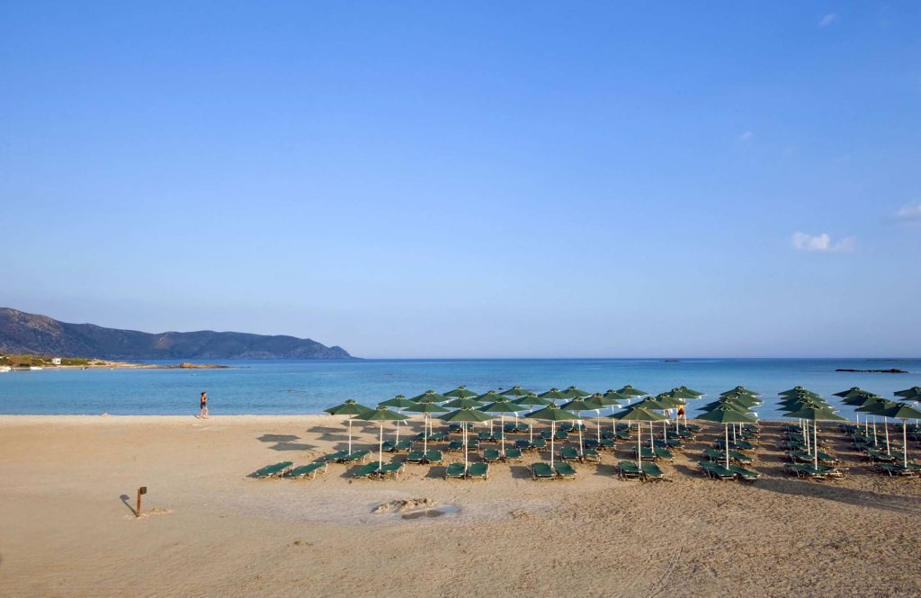 Elafonisi beach, Chania area, Crete.