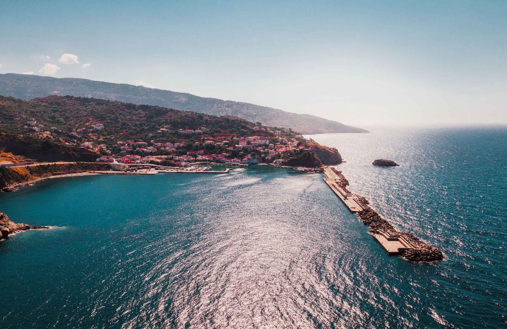 Evdilos port, Ikaria.