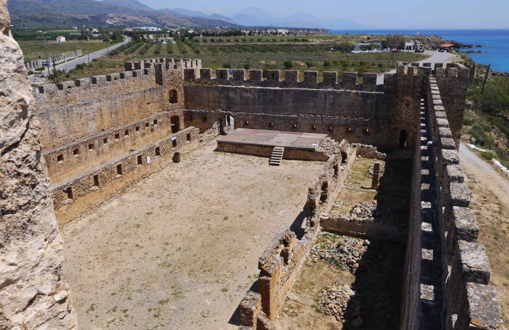 Frangokastello Castle, Chania area, Crete.