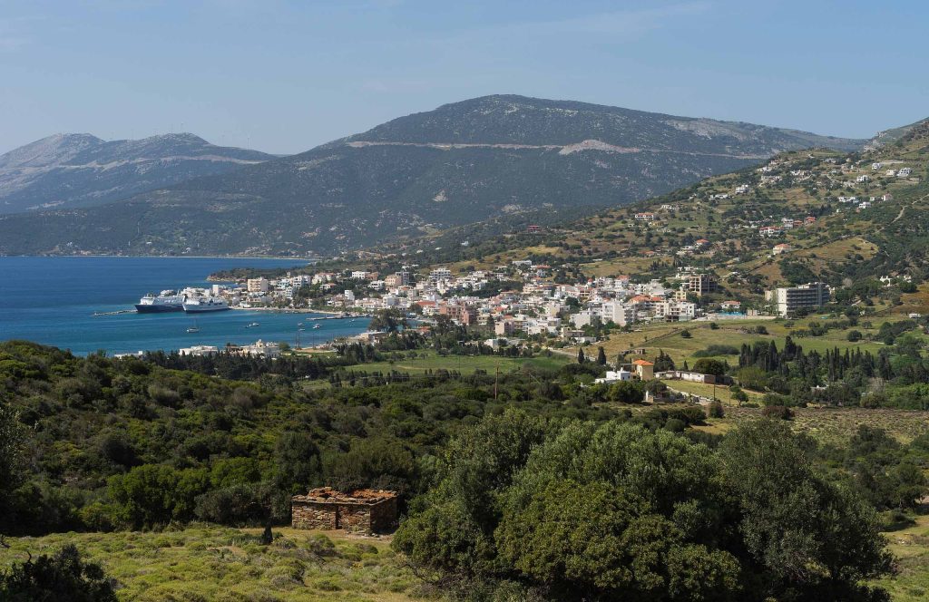 Marmari village, Evia.