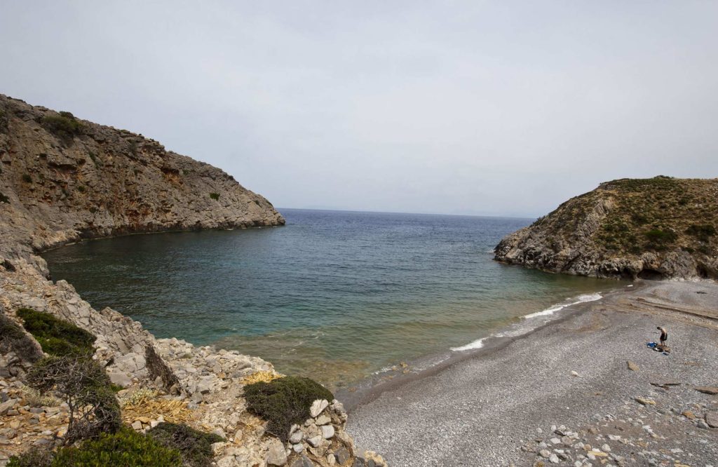 Menies beach, Chania area, Crete.