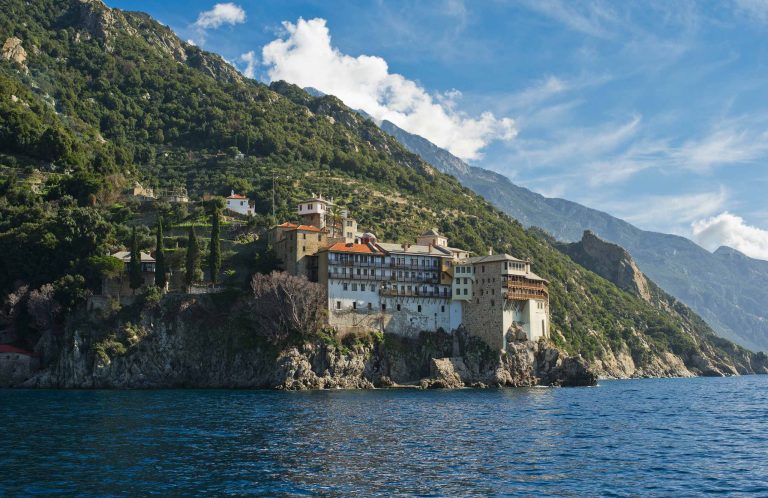 Moni Agiou Grigoriou (monastery), Mount Athos.