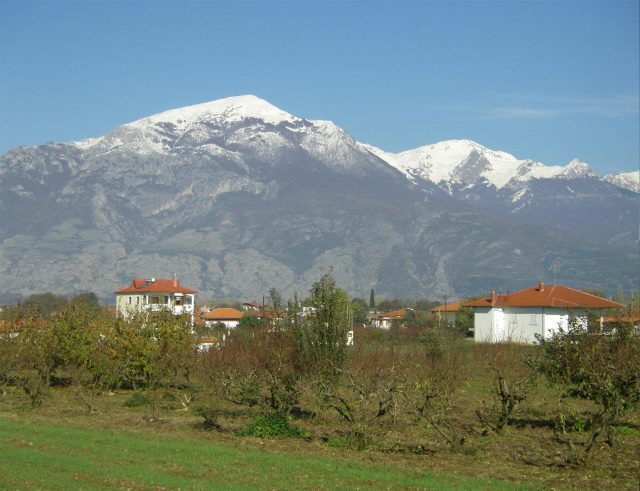 Mount Jena, from Milea