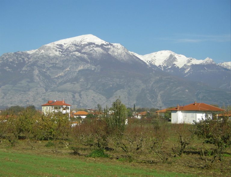 Mount Jena, from Milea