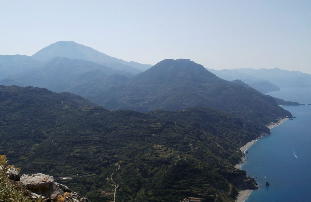 North coasts of central Evia.