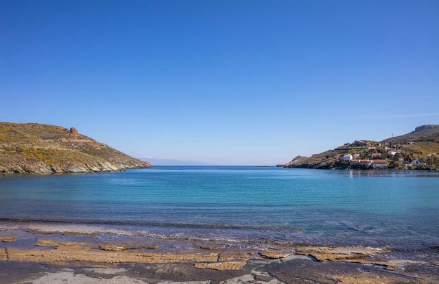 Otzias bay, on Kea island.