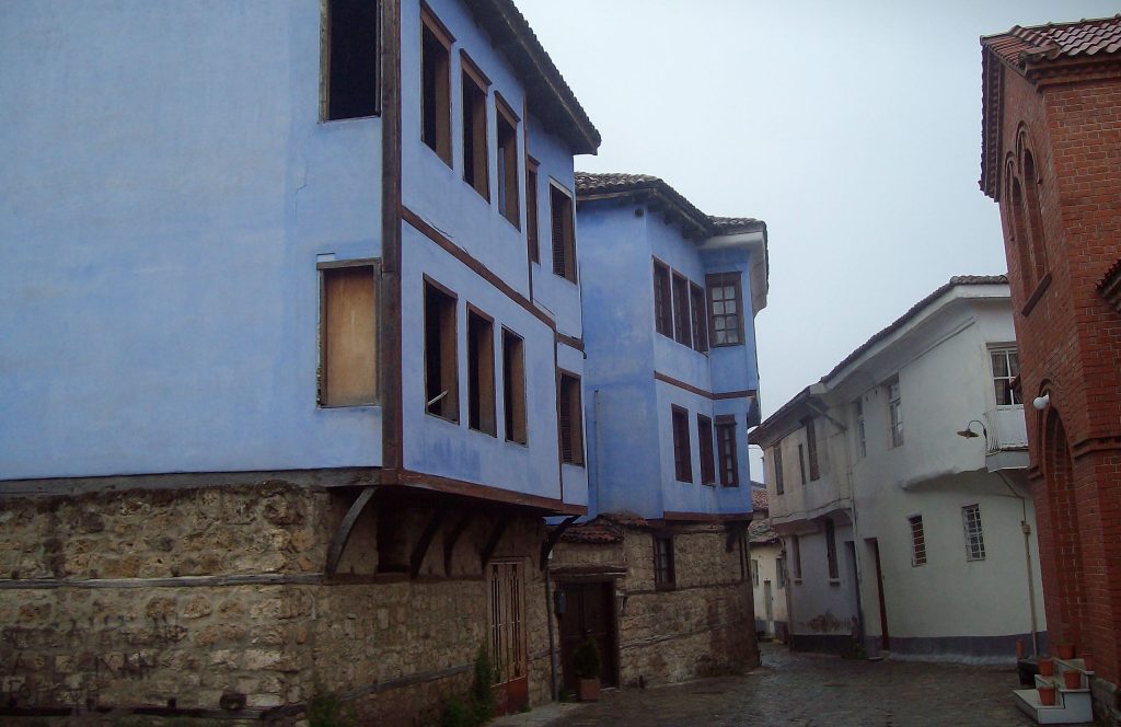 Residences in the old town of Edessa.