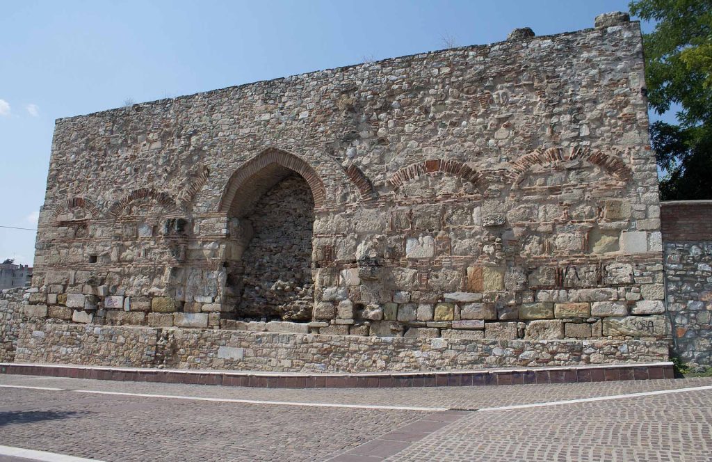 The Bezesten, an Ottoman-era covered market on top of the Fortress Hill of the city of Larissa.