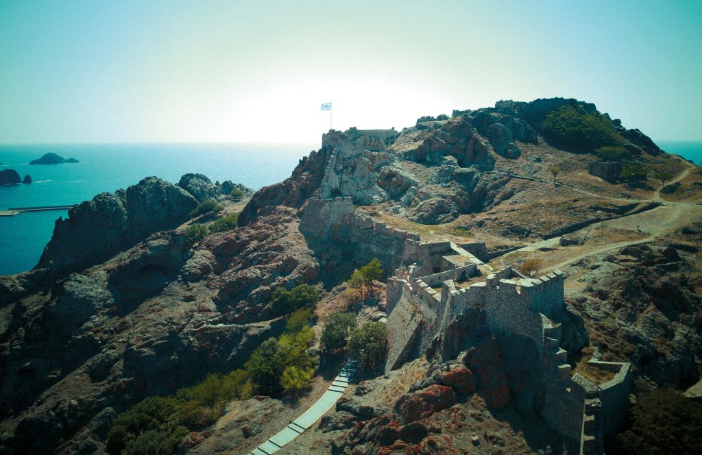 The Castle of Myrina, Lemnos.