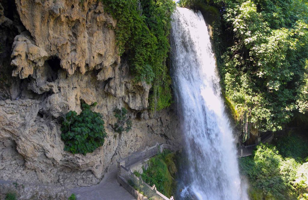 The Karanos waterfall, Edessa.