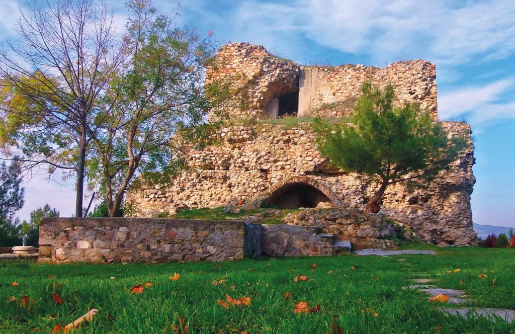 The Tower of Orestes or Tower of the King in the Acropolis of Serres