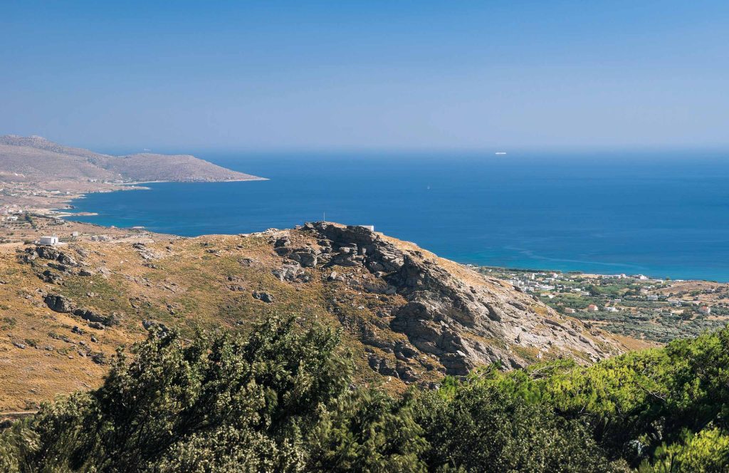 The coast line east of Karystos, Evia.