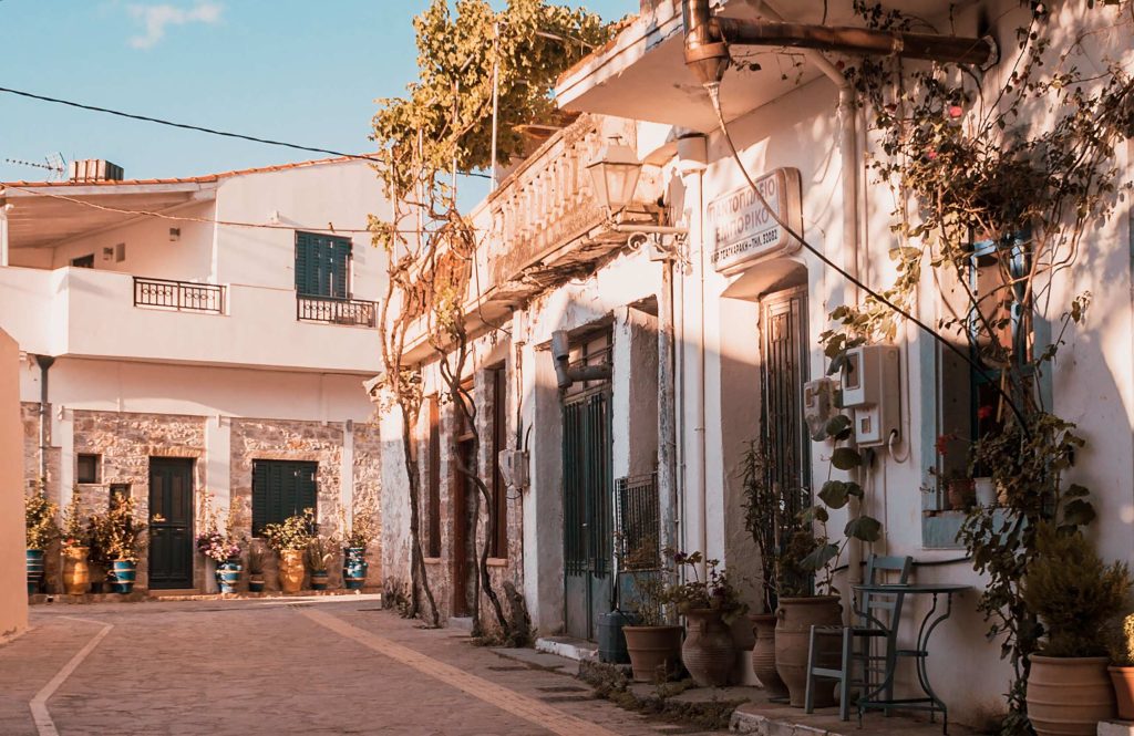 Vamos village, Chania area, Crete.