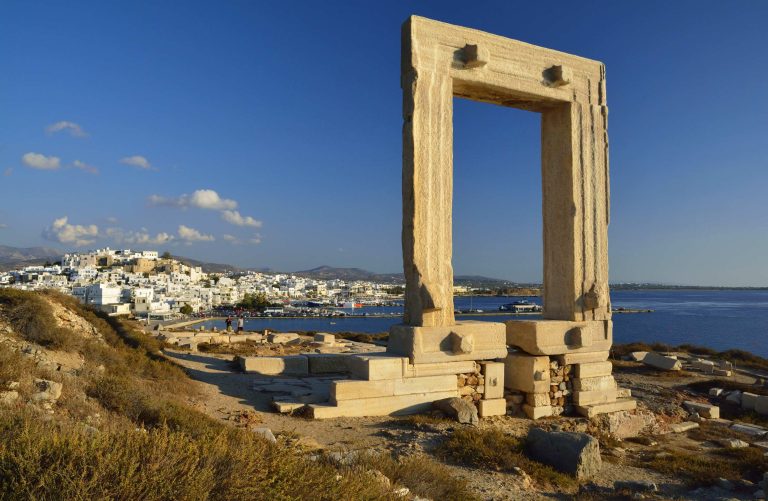 View of Naxos from Portara.