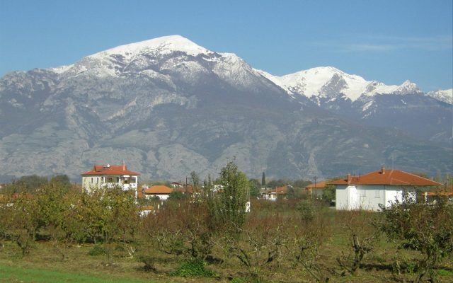 Mount Jena, from Milea